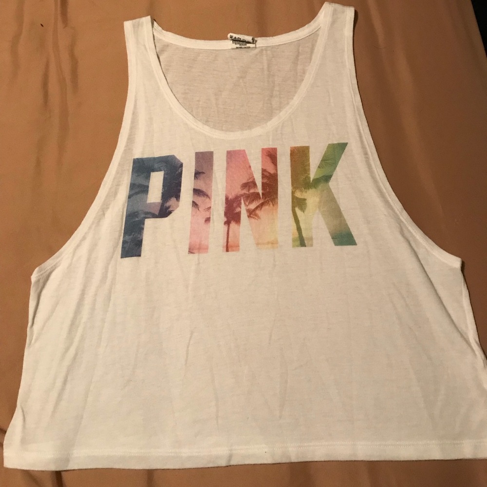 PINK crop top
